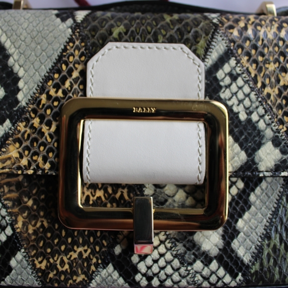Bally Janelle bag multicolor snakeskin - Picture 2 of 13